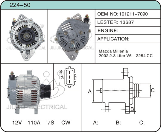 2002 Mazda Millenia Starter - Ultimate Mazda